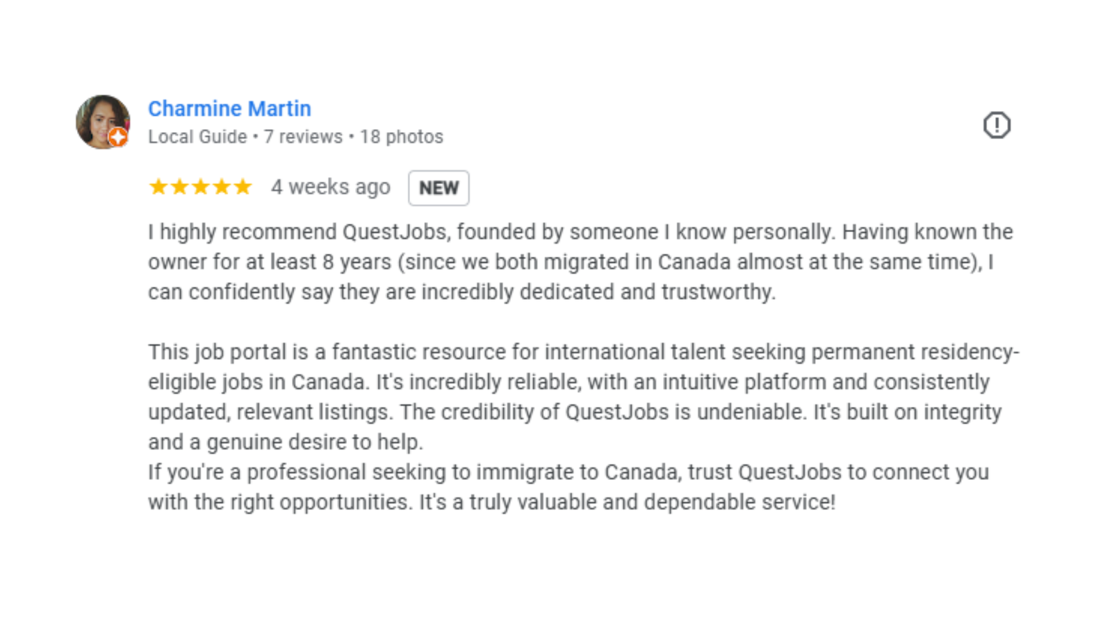 Charmaine’s Journey and the Mission Behind QuestJobs