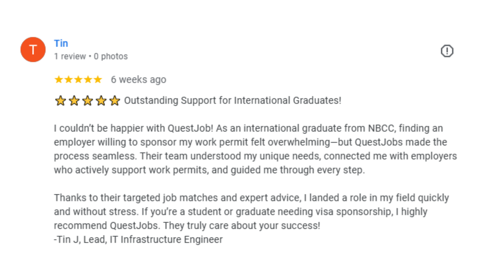 From Overwhelmed to Employed to PR. This is Tin's Story.